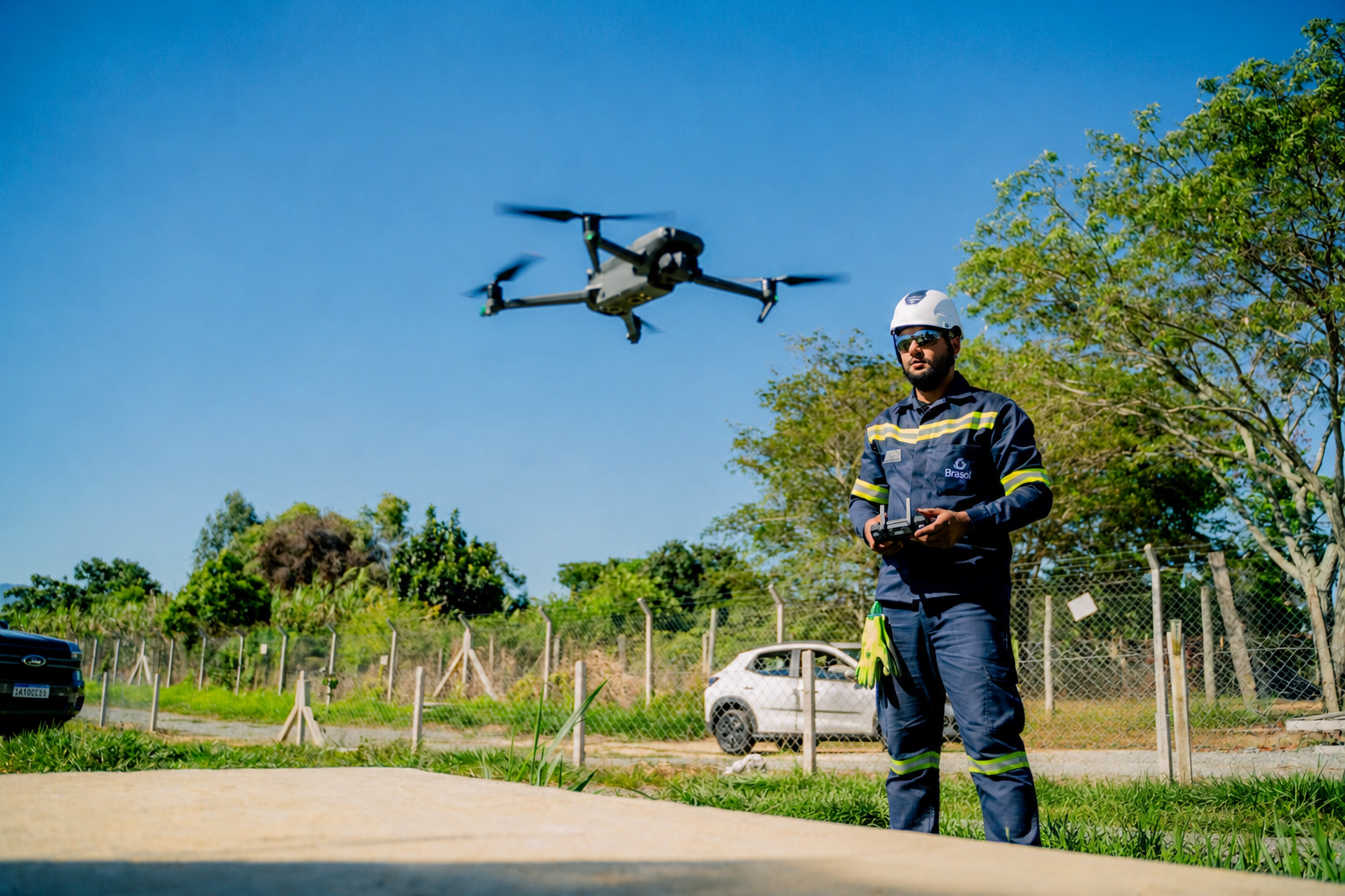 Drone e monitoramento remoto